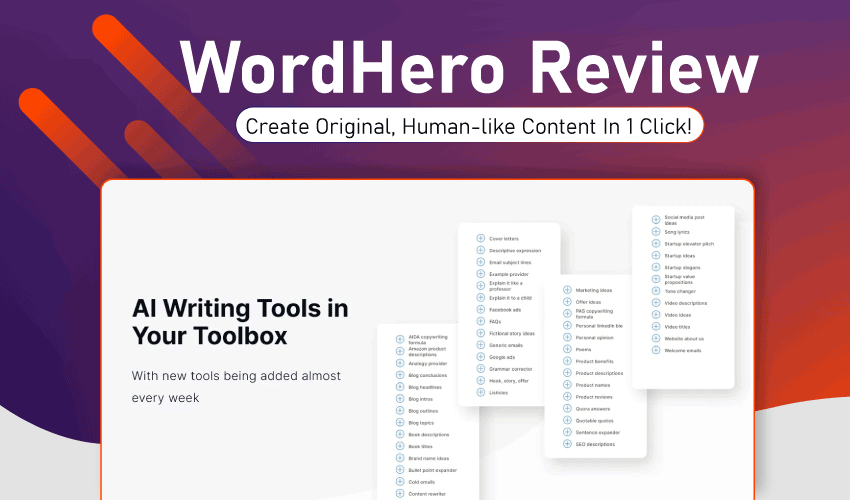 WordHero Review