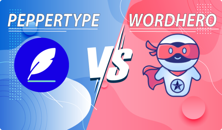 Peppertype Vs WordHero